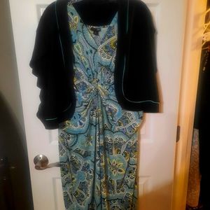 2 piece plus dress